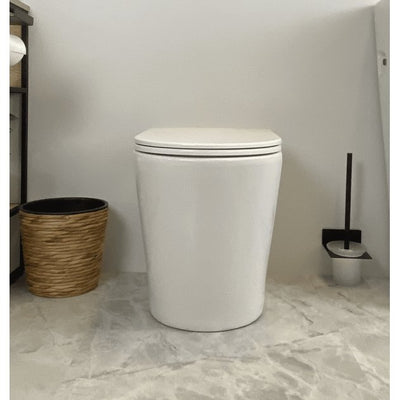 Mercio Zara99 Back To Wall Toilet Pan White - Sydney Home Centre