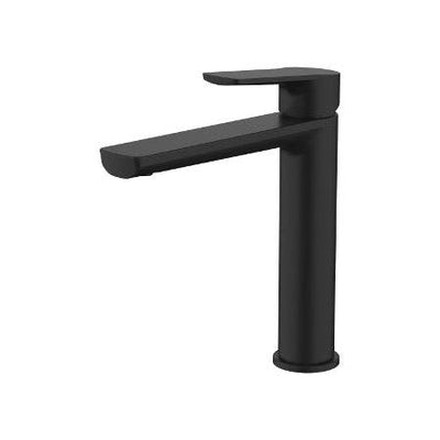 Millennium Tapware Akemi Mid Rise Vessel Mixer Matte Black - Sydney Home Centre