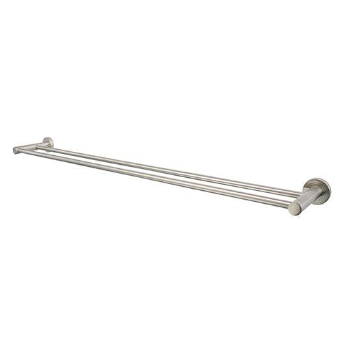 Mirage 600mm Double Towel Rail Brushed Nickel - Sydney Home Centre