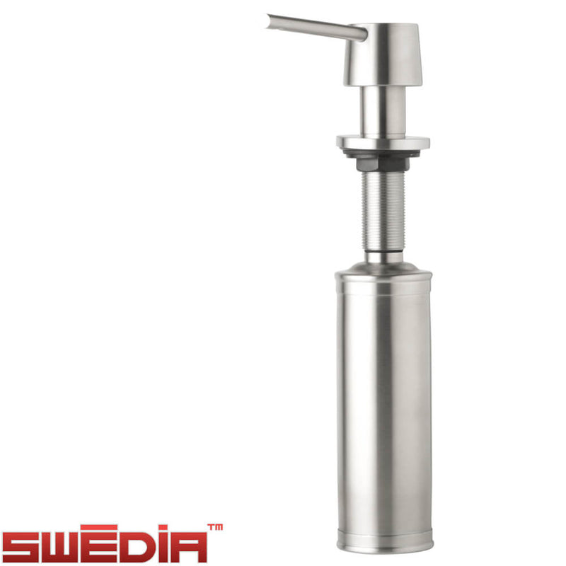 Swedia Neo Stainless Steel Soap Dispenser Brushed Stainless Steel - Sydney Home Centre