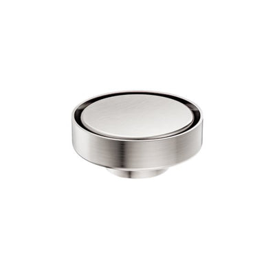 Nero 100mm Round Floor Waste 50mm Outlet Brushed Nickel - Sydney Home Centre