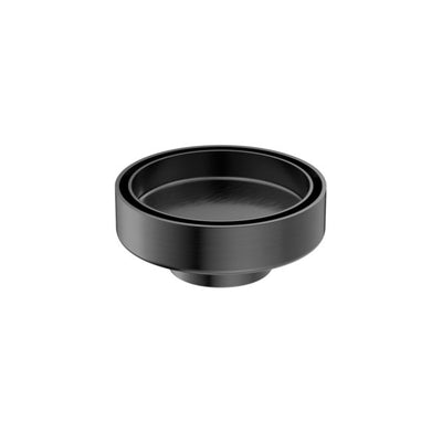 Nero 100mm Round Floor Waste 50mm Outlet Gun Metal - Sydney Home Centre