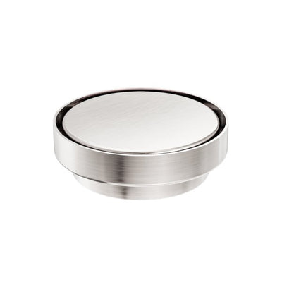 Nero 130mm Round Floor Waste 100mm Outlet Brushed Nickel - Sydney Home Centre