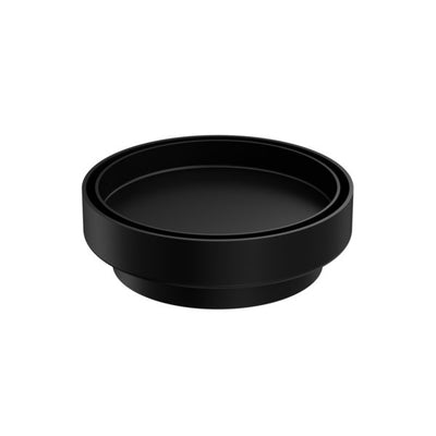 Nero 130mm Round Floor Waste 100mm Outlet Matte Black - Sydney Home Centre