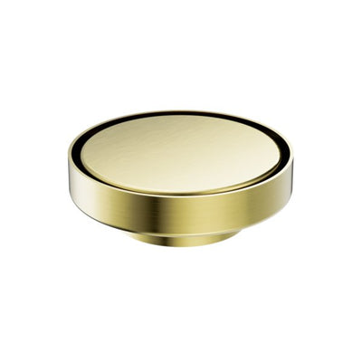 Nero 130mm Round Floor Waste 80mm Outlet Brushed Gold - Sydney Home Centre