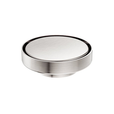 Nero 130mm Round Floor Waste 80mm Outlet Brushed Nickel - Sydney Home Centre