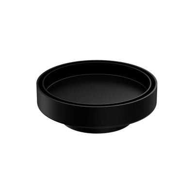 Nero 130mm Round Floor Waste 80mm Outlet Matte Black - Sydney Home Centre