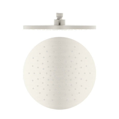 Nero 250mm Abs Round Shower Head Brushed Nickel - Sydney Home Centre