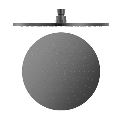 Nero 300mm Round Shower Head Graphite - Sydney Home Centre