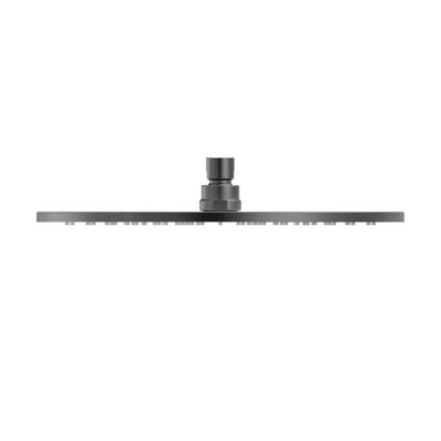 Nero 300mm Round Shower Head Graphite - Sydney Home Centre