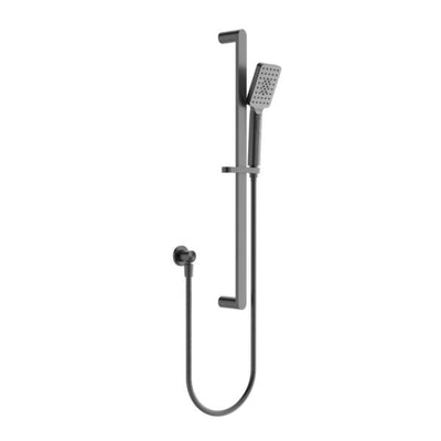 Nero Bianca / Ecco Shower Rail Gun Metal - Sydney Home Centre