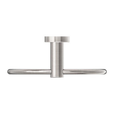 Nero Classic / Dolce Hand Towel Ring Brushed Nickel - Sydney Home Centre