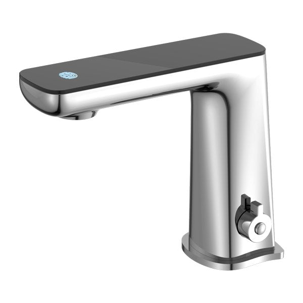 Nero Claudia Sensor Mixer With Black Top Display Chrome - Sydney Home Centre