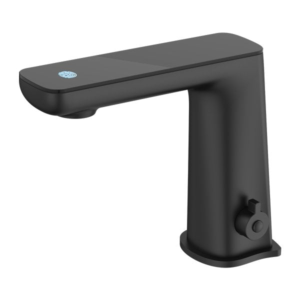 Nero Claudia Sensor Mixer With Black Top Display Matte Black - Sydney Home Centre