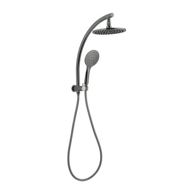 Nero Dolce 2 In 1 Shower Set Gun Metal - Sydney Home Centre