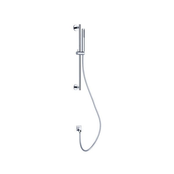 Nero Dolce Shower Rail With Slim Hand Shower Chrome - Sydney Home Centre