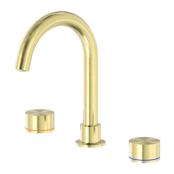 Nero Kara Basin Set Brushed Gold - Sydney Home Centre