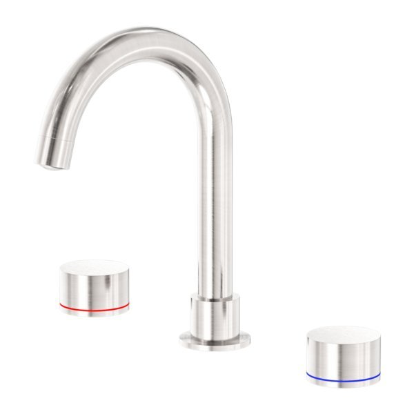 Nero Kara Basin Set Brushed Nickel - Sydney Home Centre