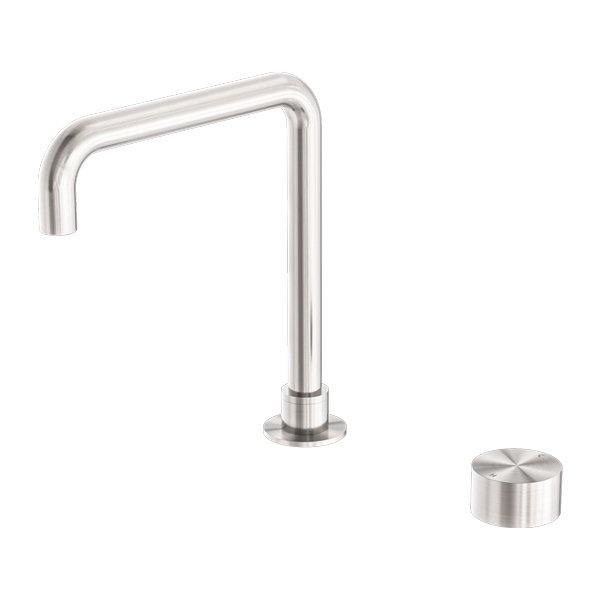 Nero Kara Progressive Tall Basin Set Brushed Nickel - Sydney Home Centre