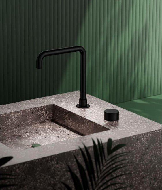 Nero Kara Progressive Tall Basin Set Matte Black - Sydney Home Centre