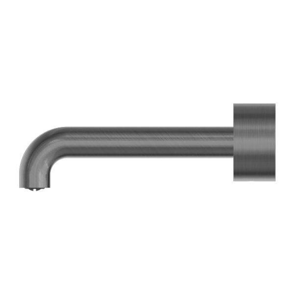 Nero Kara Progressive Wall Basin/Bath Mixer 160mm Spout Gun Metal - Sydney Home Centre