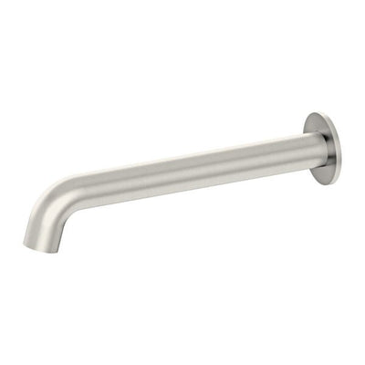 Nero Mecca Basin / Bath Spout Only 160mm Brushed Nickel - Sydney Home Centre