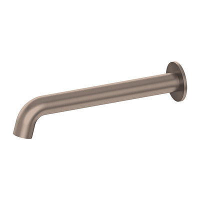 Nero Mecca Basin / Bath Spout Only 215mm Brushed Bronze - Sydney Home Centre