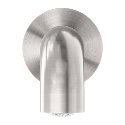 Nero Mecca Basin / Bath Spout Only 215mm Brushed Nickel - Sydney Home Centre