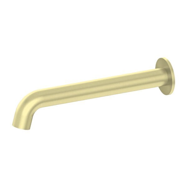 Nero Mecca Basin / Bath Spout Only 250mm Brushed Gold - Sydney Home Centre