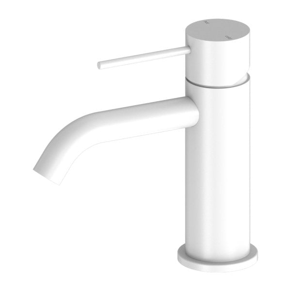 Nero Mecca Basin Mixer Matte White - Sydney Home Centre