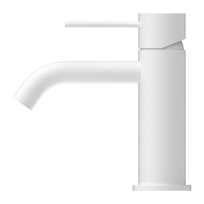 Nero Mecca Basin Mixer Matte White - Sydney Home Centre