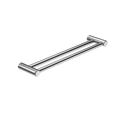 Nero Mecca Care 25mm Grab Double Towel Rail 600mm Chrome - Sydney Home Centre