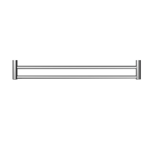 Nero Mecca Care 25mm Grab Double Towel Rail 900mm Chrome - Sydney Home Centre