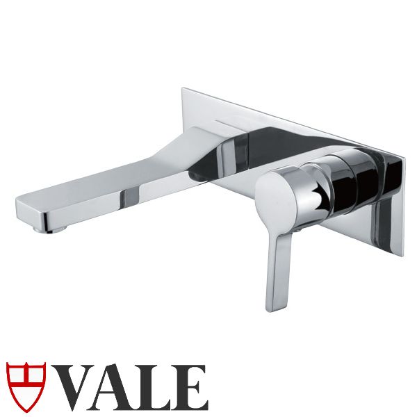 Vale Brighton Wall Mounted Single Lever Mixer & Spout Luxury Chrome - Sydney Home Centre