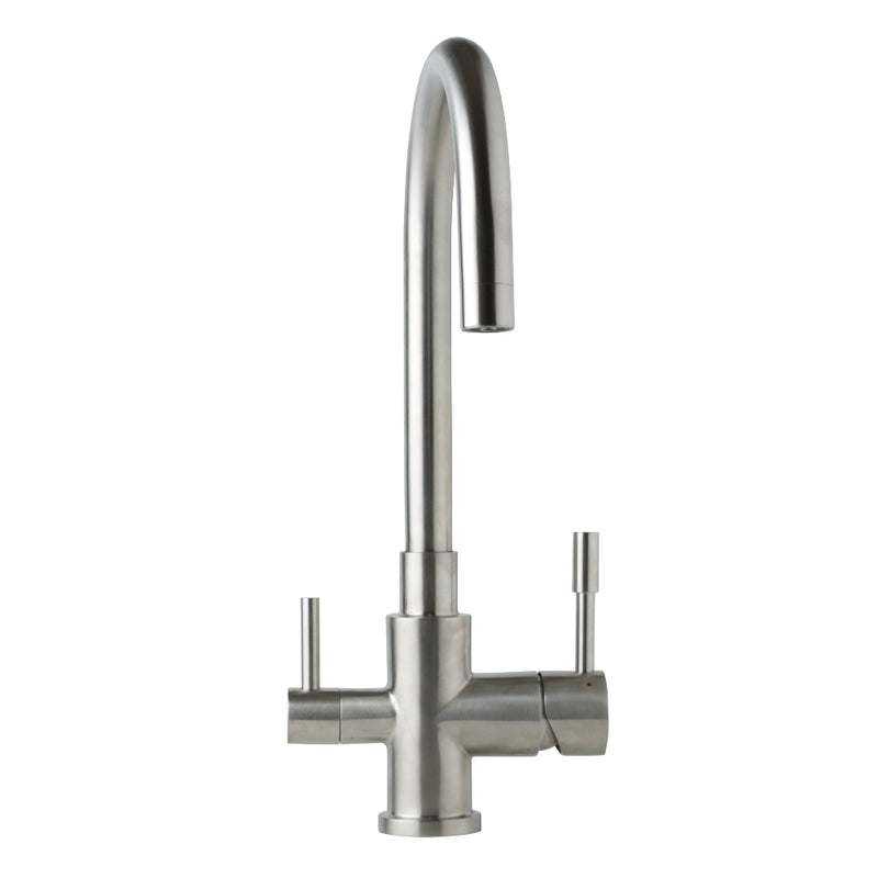 Swedia Otto Stainless Steel Kitchen Mixer Tap With Filtered Water Outlet Brushed Nickel - Sydney Home Centre