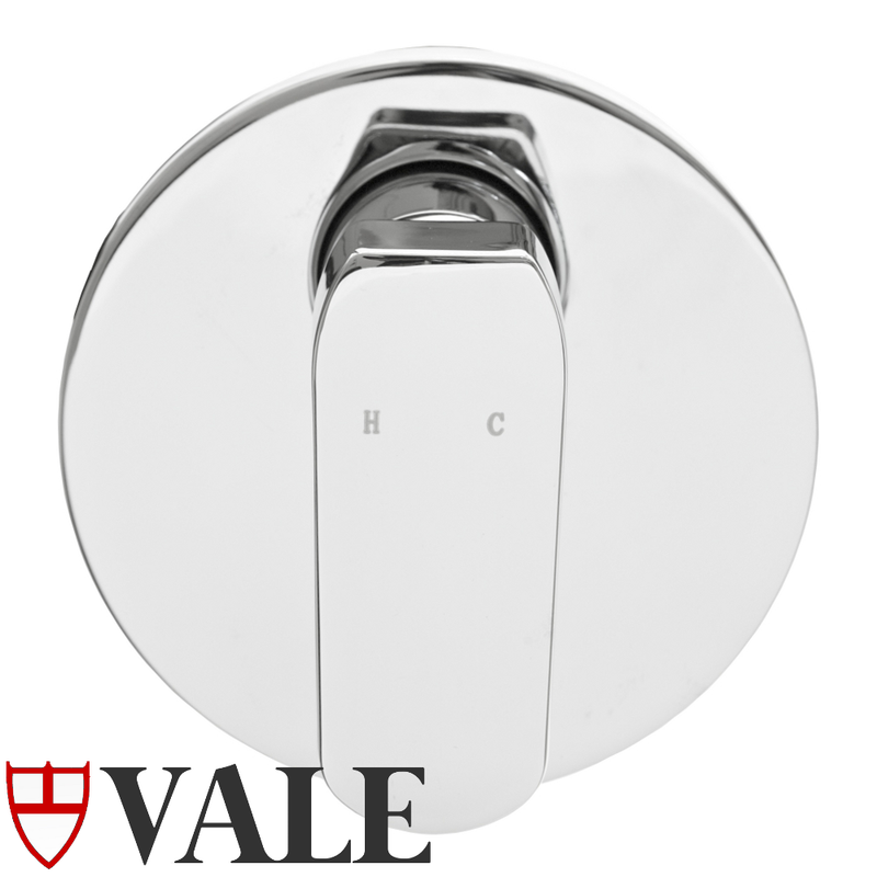 Vale Grande Wall Mounted Shower Mixer Chrome - Sydney Home Centre