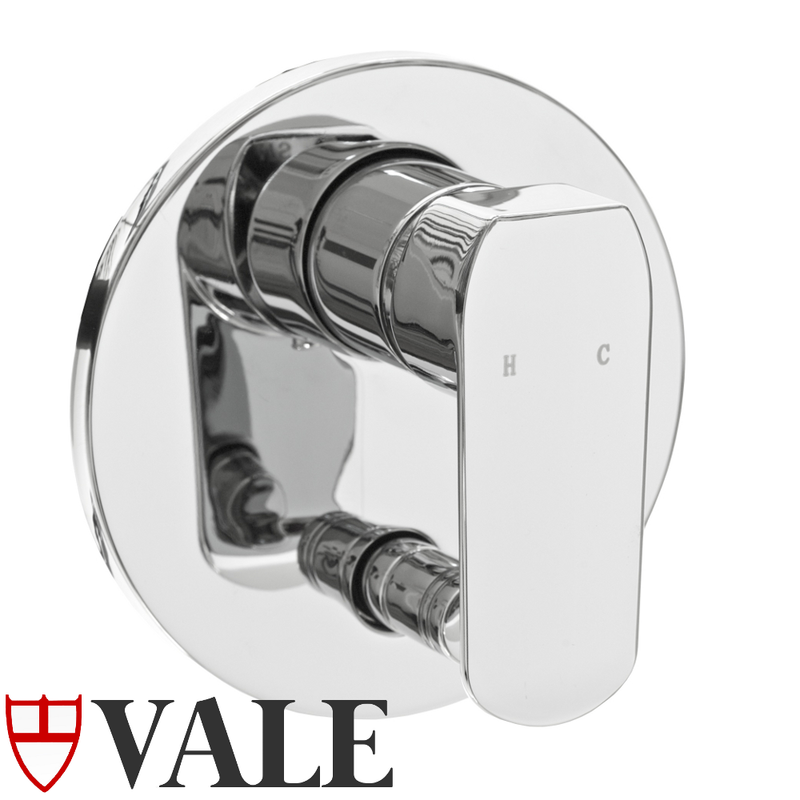 Vale Grande Wall Mounted Shower Mixer With Diverter Chrome - Sydney Home Centre