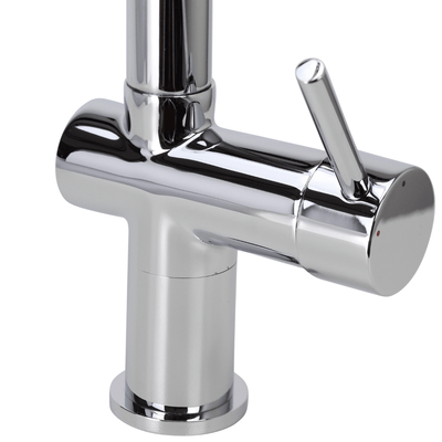 Vale Superb Goose Neck Kitchen Mixer Tap With Pull - Out Chrome - Sydney Home Centre