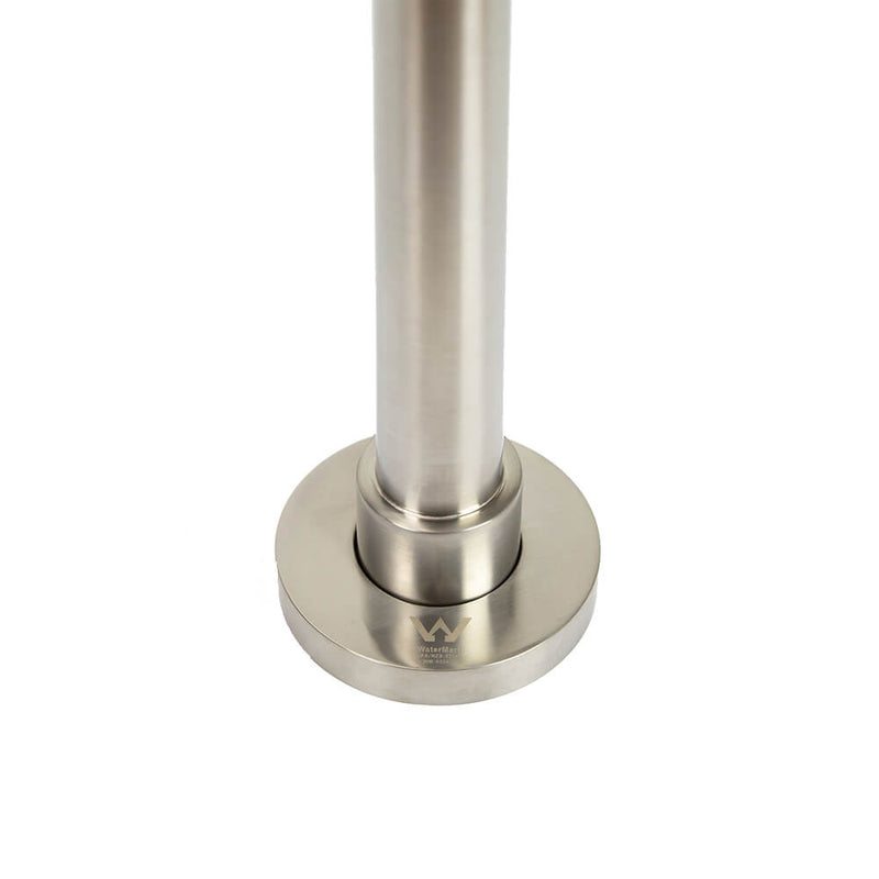 Vale Symphony Floor Standing Bath Spout Brushed Nickel - Sydney Home Centre