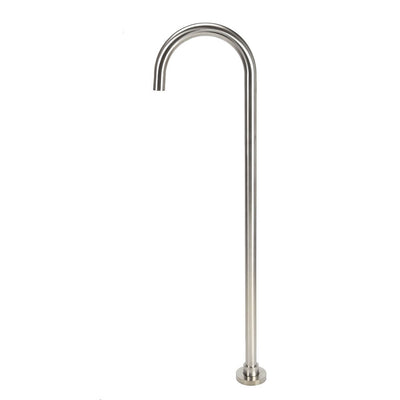 Vale Symphony Floor Standing Bath Spout Brushed Nickel - Sydney Home Centre