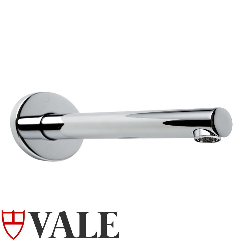 Vale Molla Wall Mounted Round Bath Spout With Oval Plate Luxury Chrome - Sydney Home Centre